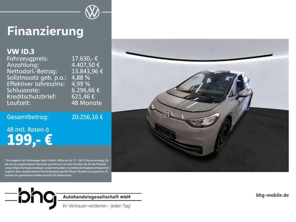 Volkswagen ID.3 2021 Elektrisch