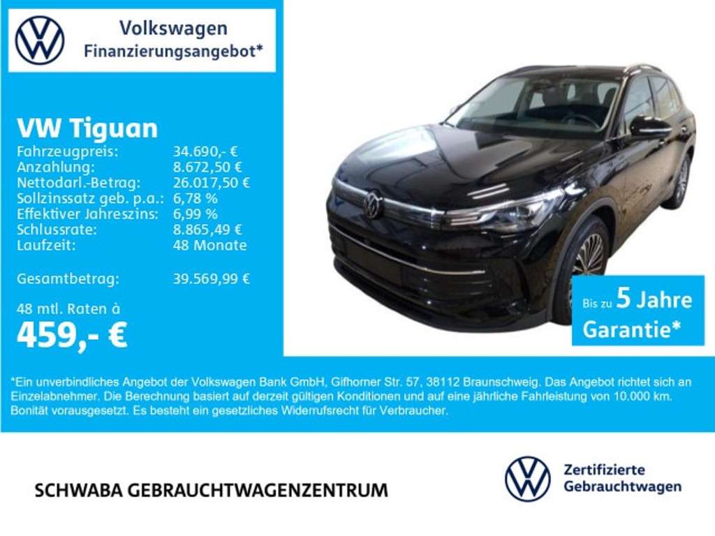 Volkswagen Tiguan 2025 Benzine
