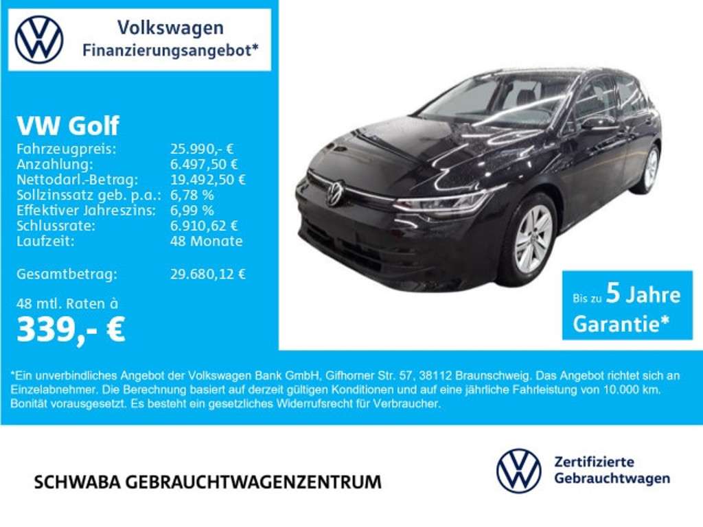 Volkswagen Golf 2025 Benzine