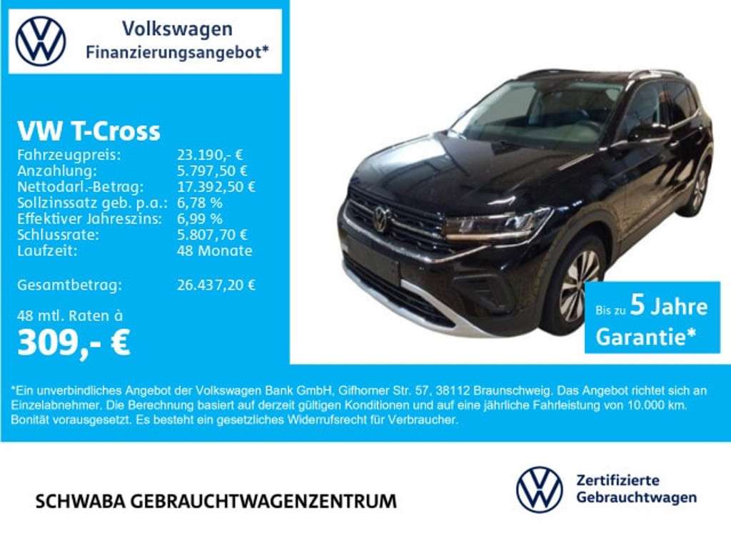 Volkswagen T-Cross 2025 Benzine