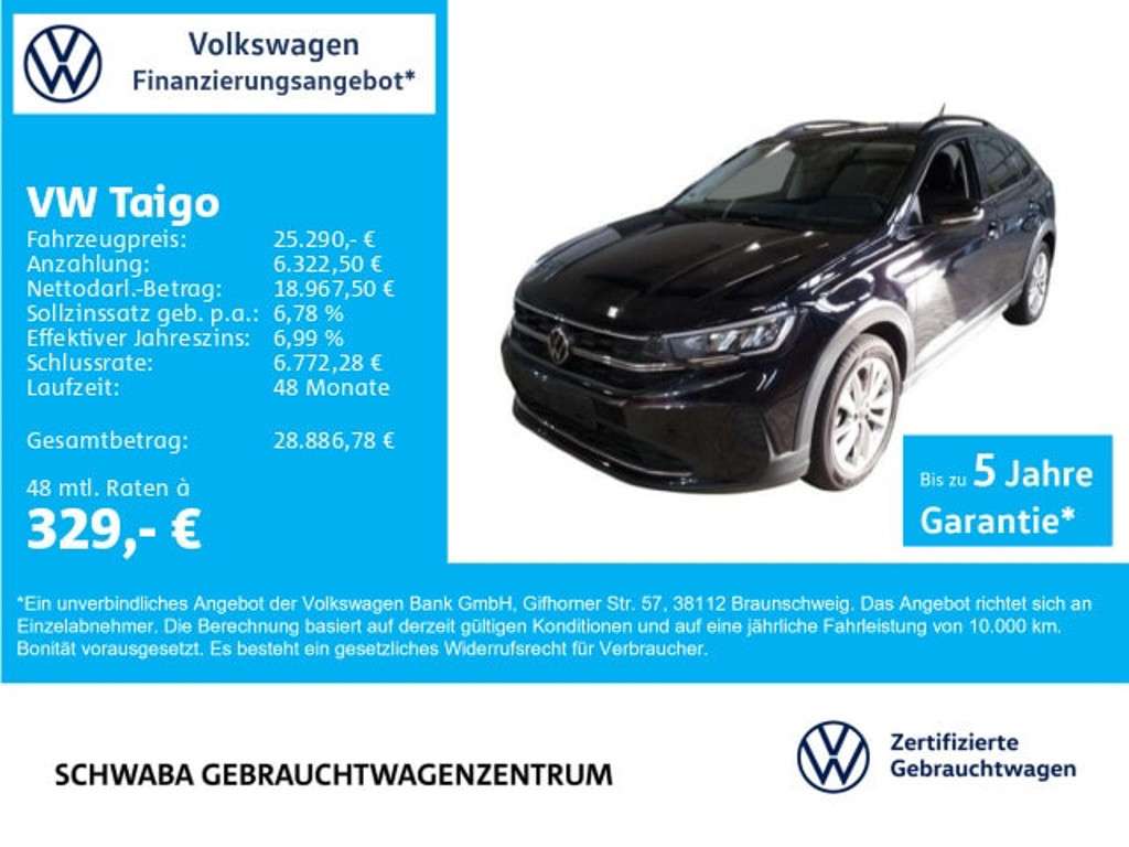 Volkswagen Taigo 2025 Benzine