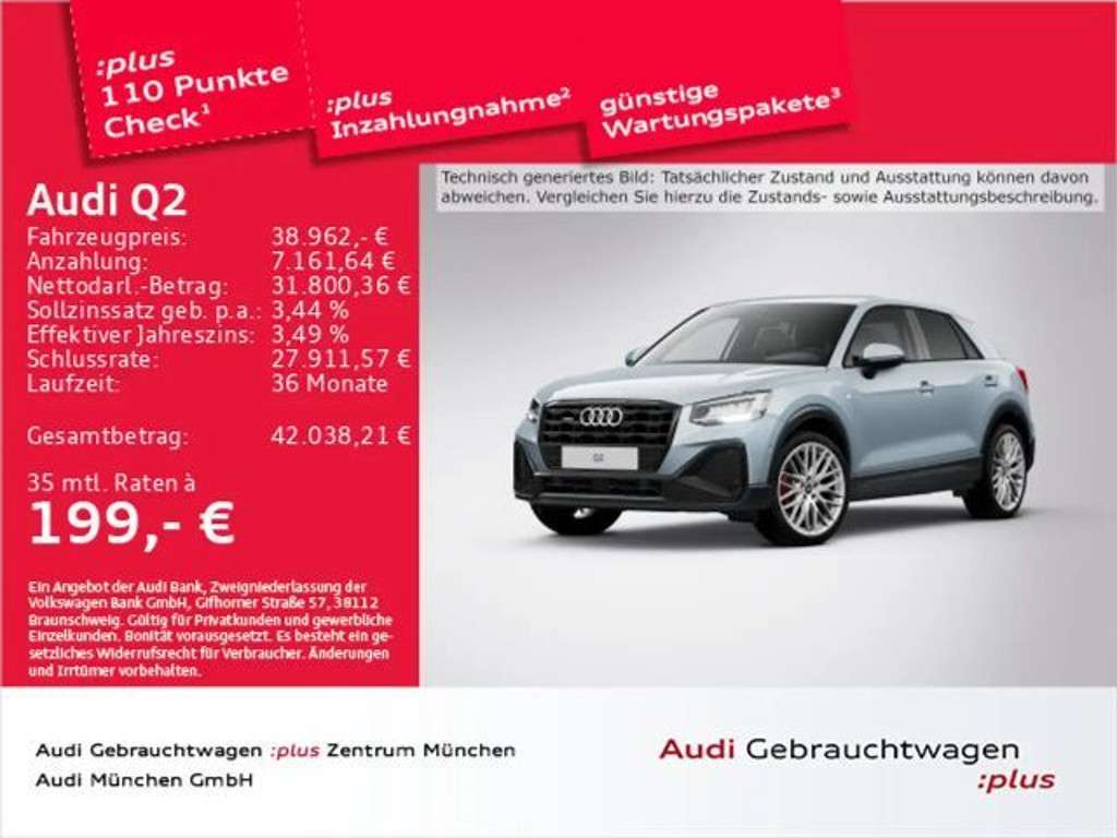 Audi Q2 2025 Benzine