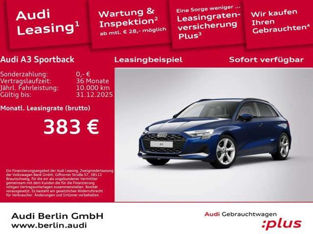 Audi A3 2024 Benzine