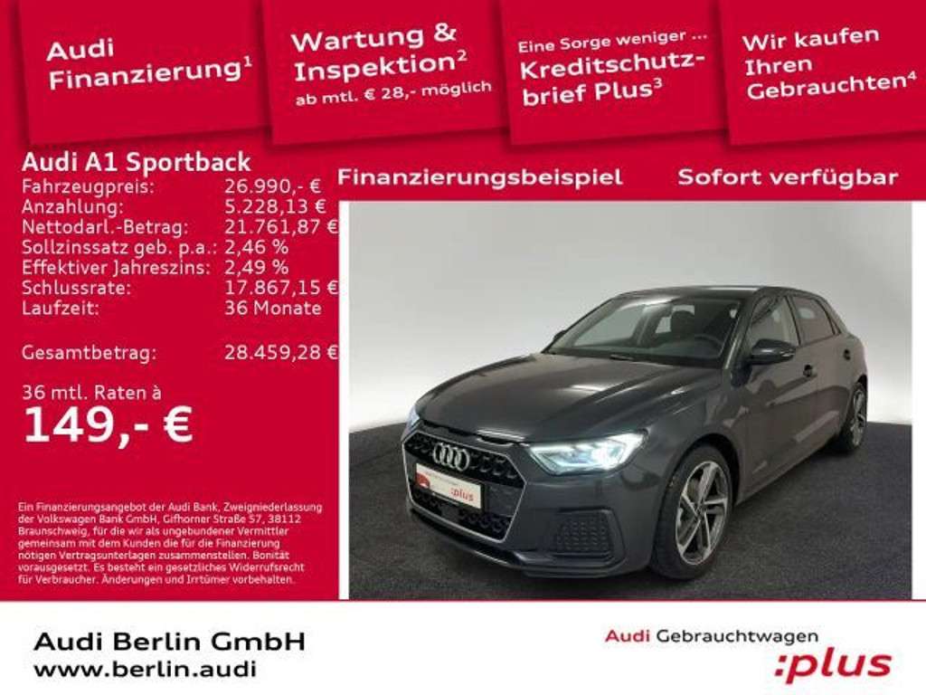 Audi A1 2025 Benzine