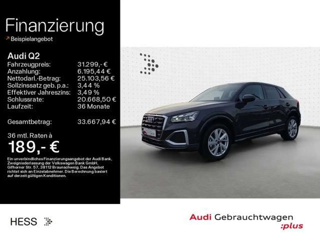 Audi Q2 2025 Benzine
