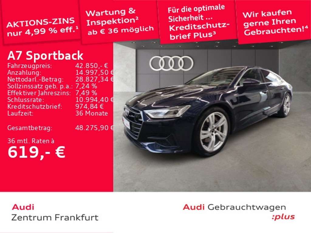 Audi A7 2021 Benzine