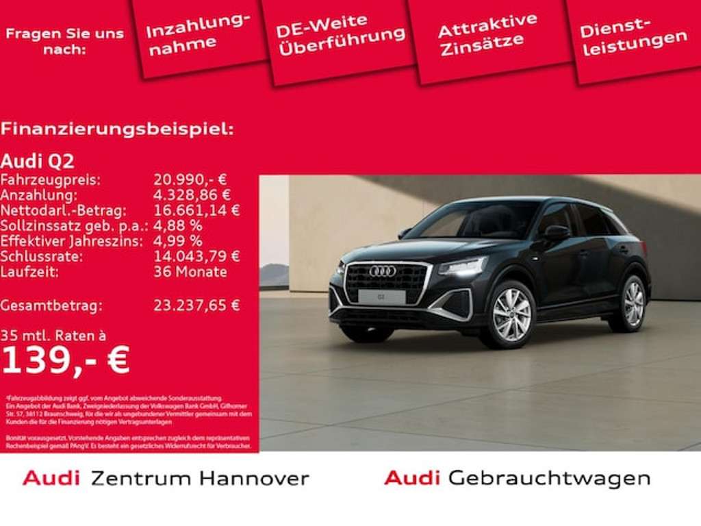 Audi Q2 2022 Benzine