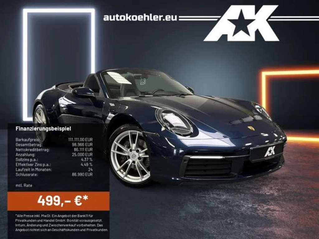 Porsche 992 2021 Benzine
