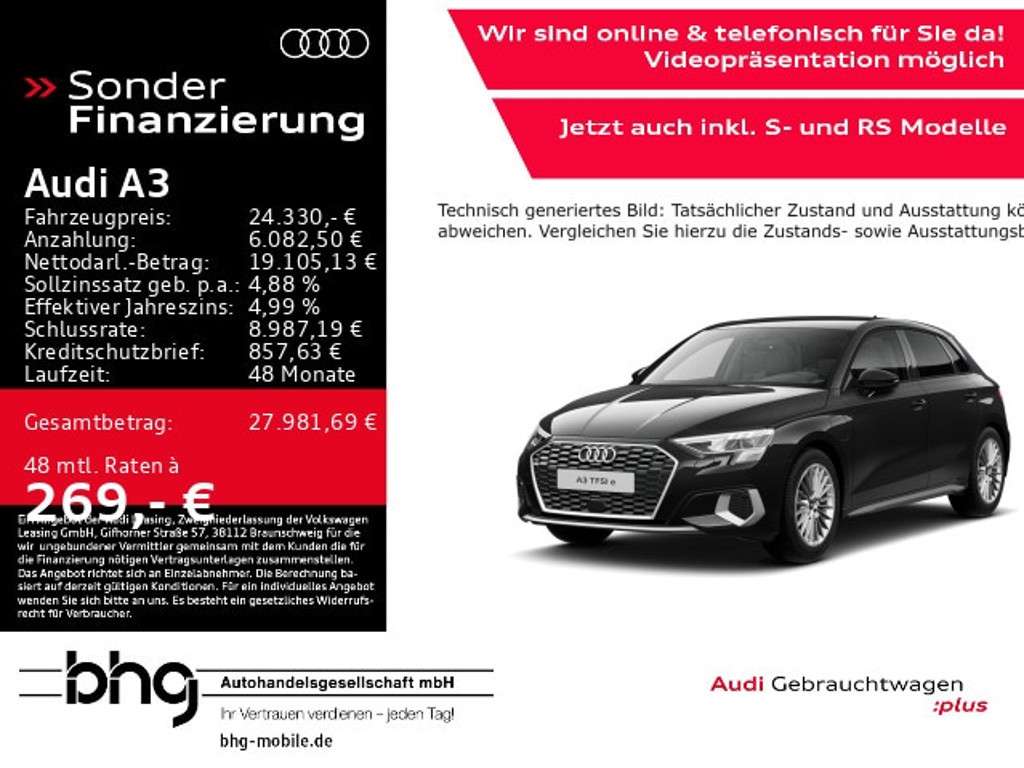 Audi A3 2022 Hybride Benzine