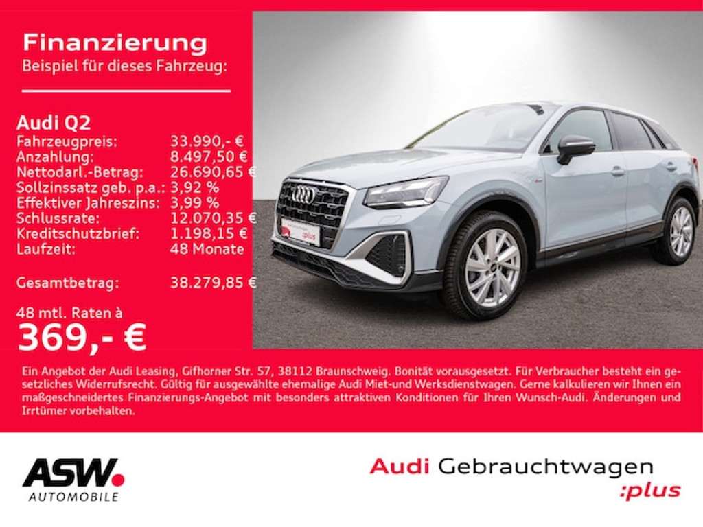 Audi Q2 2025 Benzine