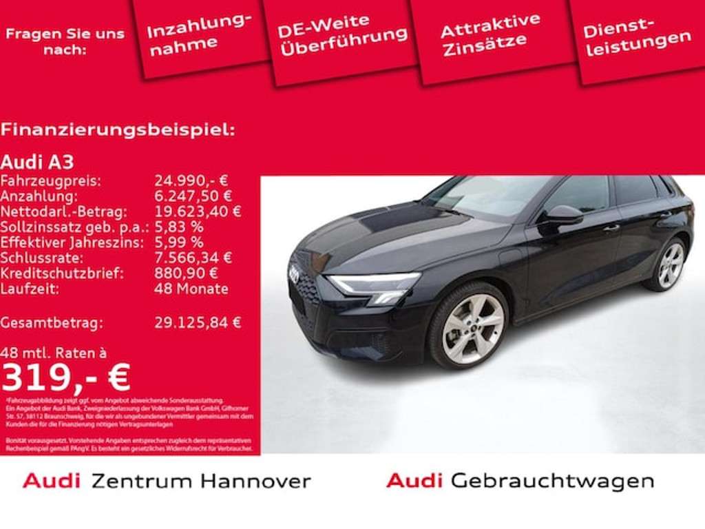 Audi A3 2022 Hybride Benzine