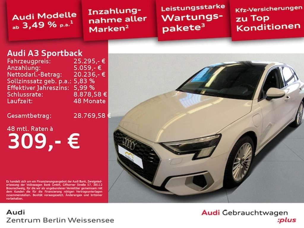 Audi A3 2022 Hybride Benzine