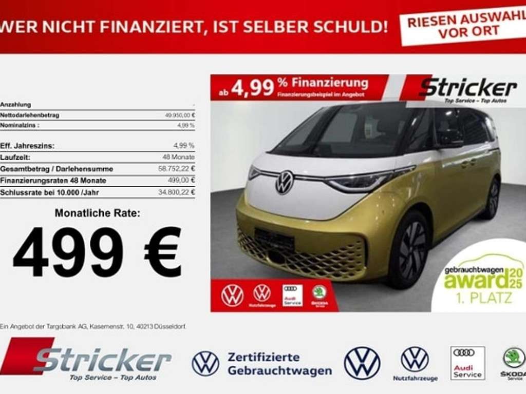 Volkswagen ID. Buzz 2024 Elektrisch