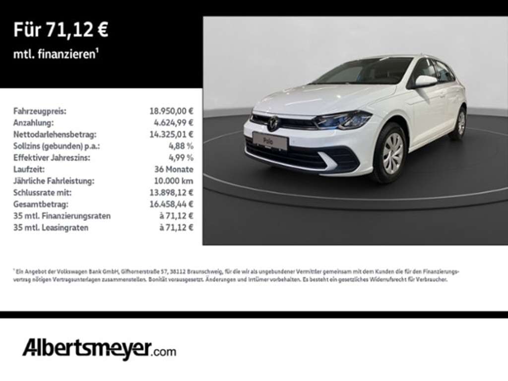 Volkswagen Polo 2025 Benzine