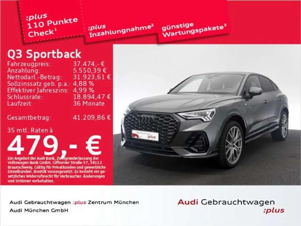 Audi Q3 2022 Hybride Benzine