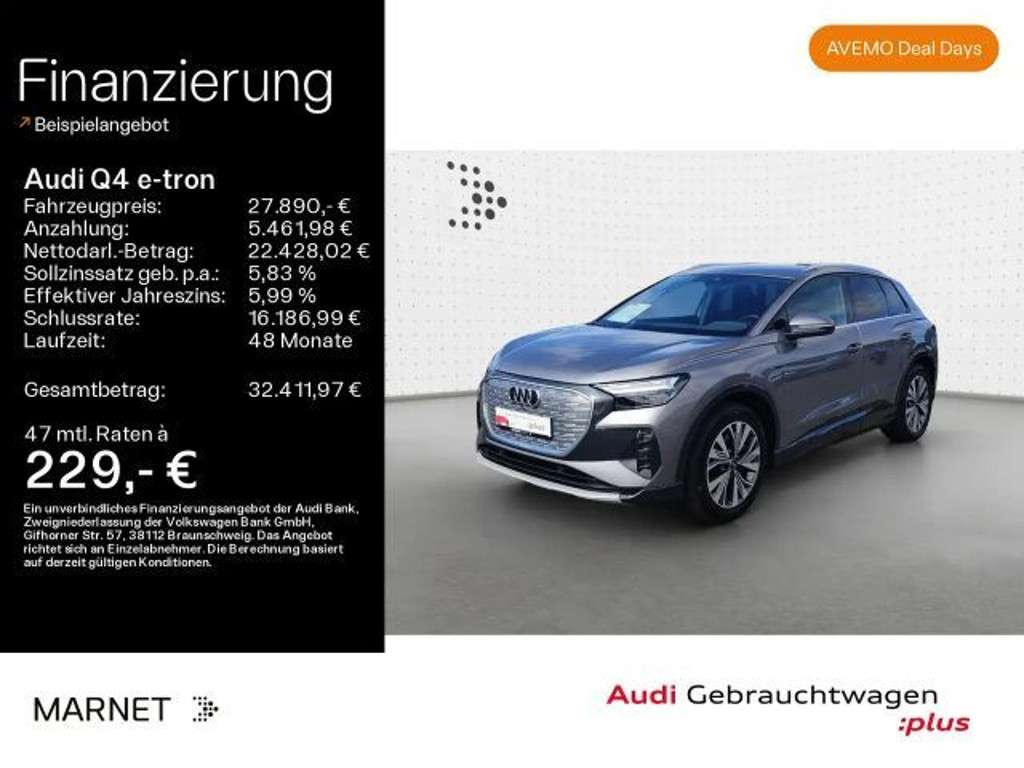 Audi Q4 e-tron 2023 Elektrisch