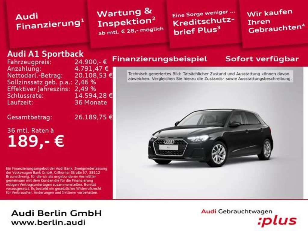 Audi A1 2025 Benzine