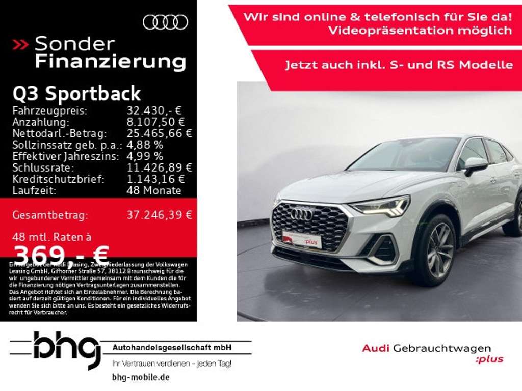 Audi Q3 2022 Hybride Benzine