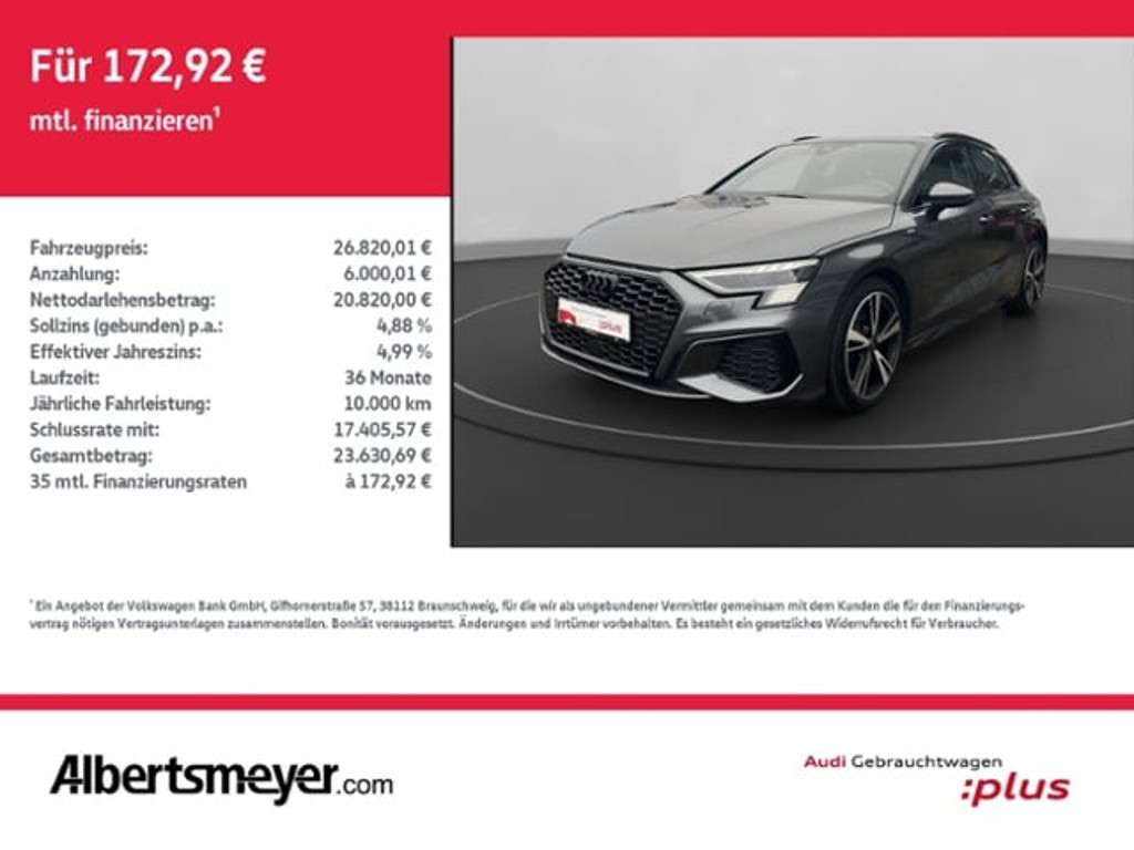 Audi A3 2021 Benzine