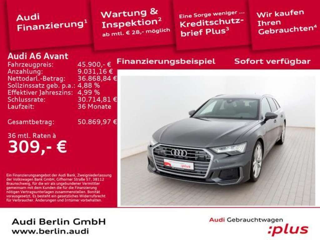 Audi A6 2022 Benzine