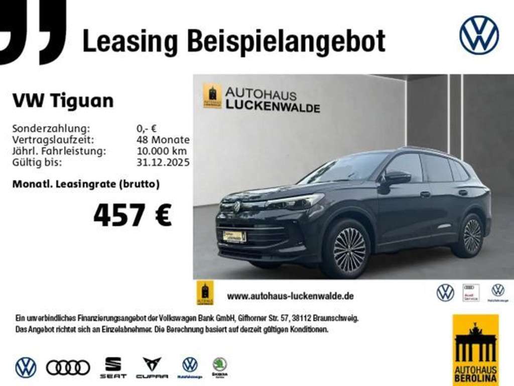 Volkswagen Tiguan 2025 Benzine